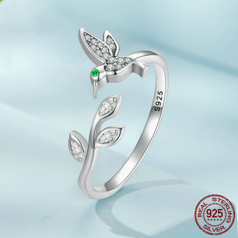 Smart Bird 925 Sterling Silver Ring Jewelry