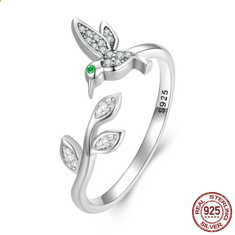 Smart Bird 925 Sterling Silver Ring Jewelry