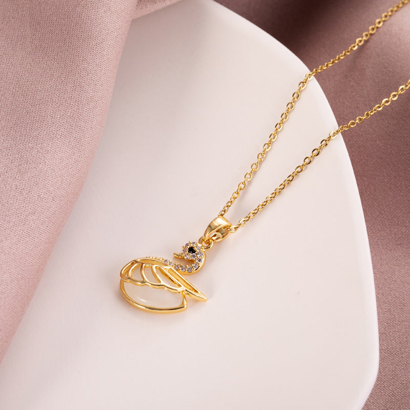 Simple Temperament Personality Versatile Non-fading Collarbone Necklace